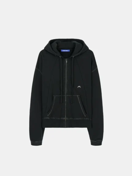 Millbank Zip Hoodie Onyx