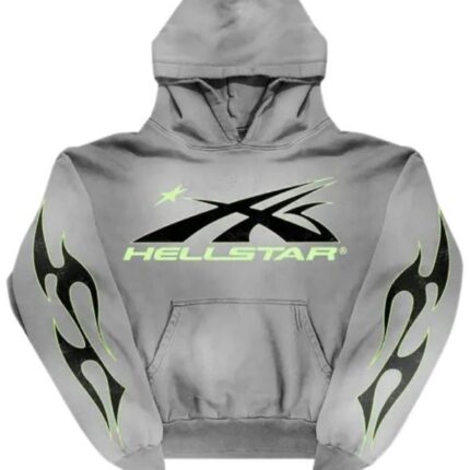 Hellstar Grey Sport Hoodie