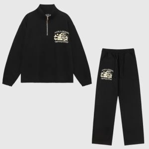 Hellstar Sports Tracksuit In Black